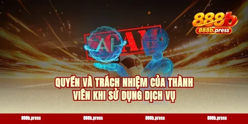 Quyền và trách nhiệm của thành viên khi sử dụng dịch vụ