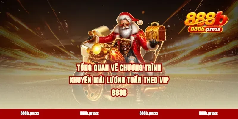 Tổng quan về chương trình khuyến mãi lương tuần theo VIP 888b