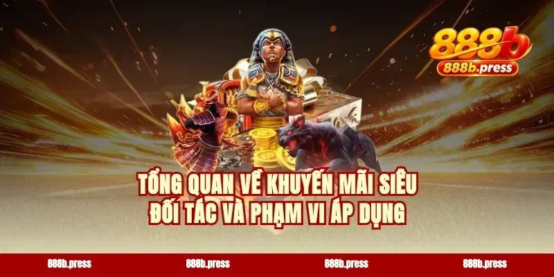 Tổng quan về khuyến mãi siêu đối tác và phạm vi áp dụng